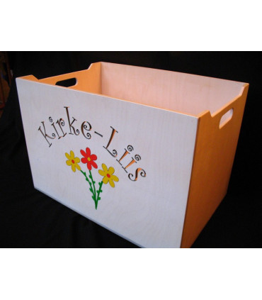 Mänguasjakast lapse nimega