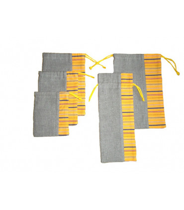 Kinkekott MUHU  kollane/ rustik LINA