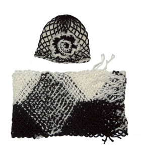 Komplekt sall+müts