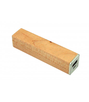 Puidust akupank 2600mAh