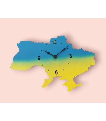 Puidust seinakell Ukraina 28x42cm